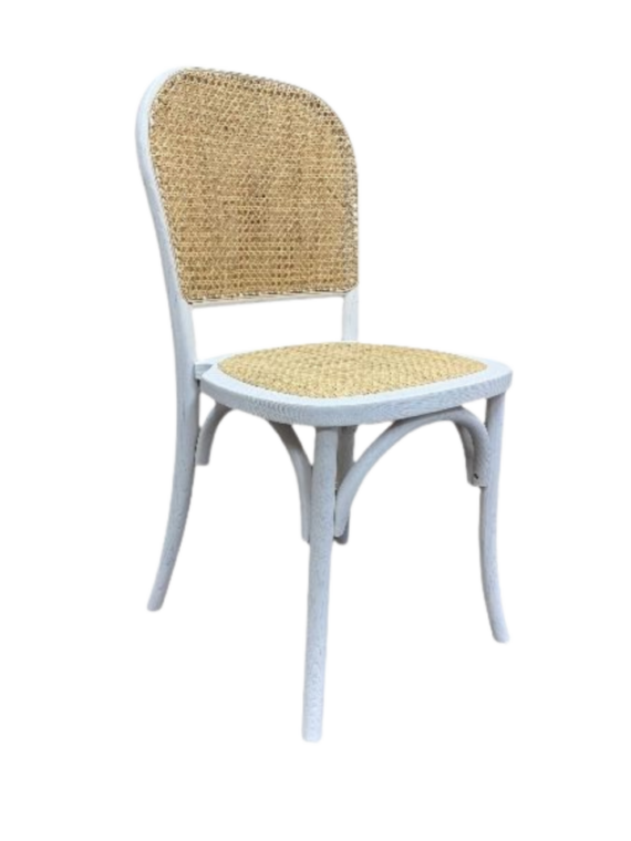 White Cane Chair – Something Borrowed